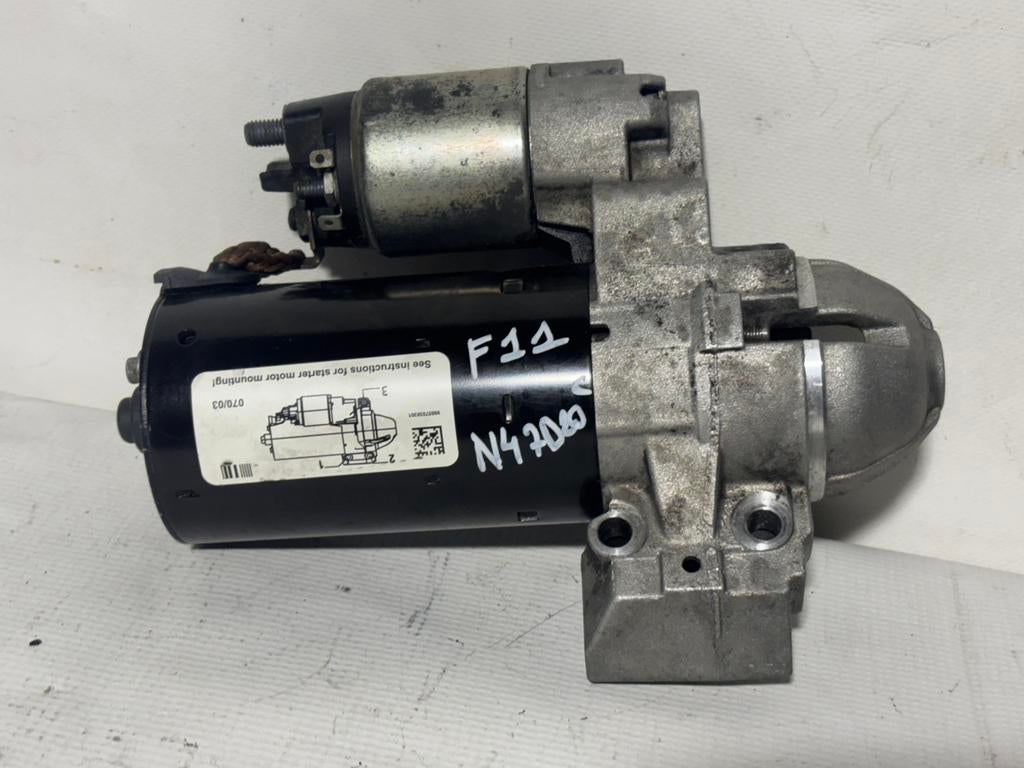 Démarreur 12 41 8 570 238 / 8570383 BMW F10, CV, C, Enlèvement, Utilisé