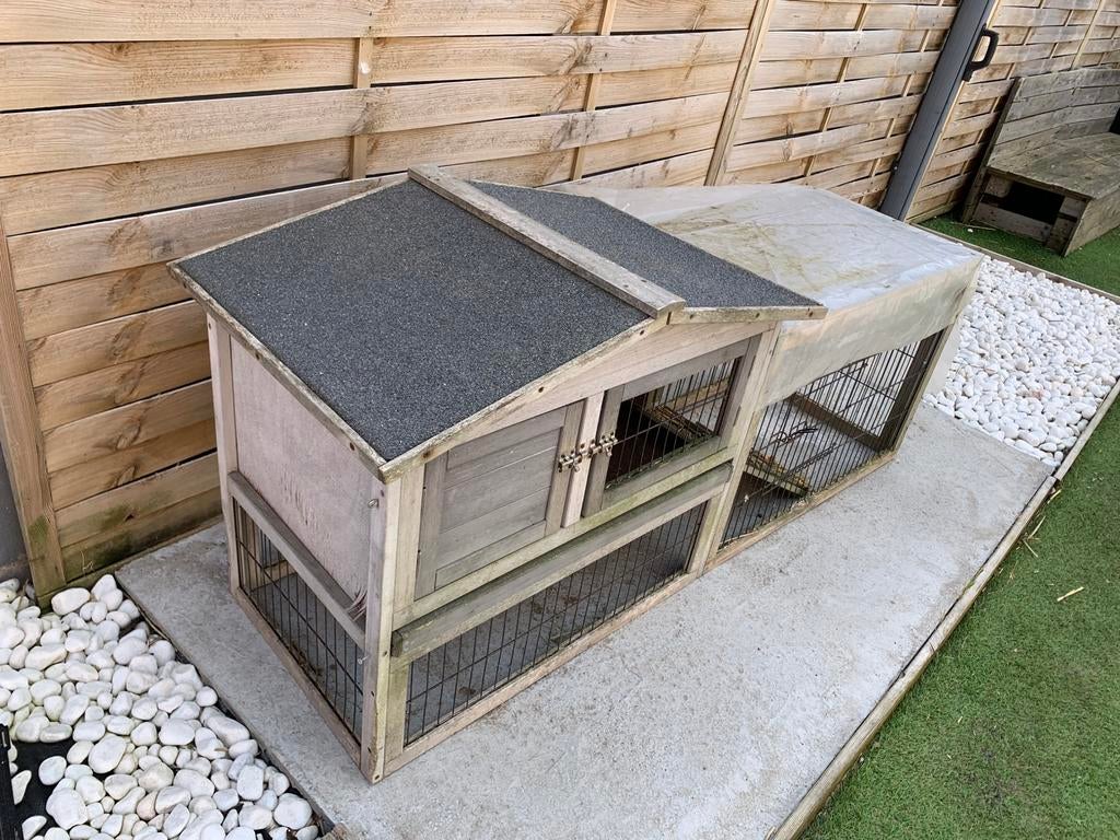 Konijnenhok ( GERESERVEERD ), Dieren en Toebehoren, Ophalen, Gebruikt, Hok