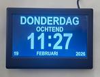 Digitale kalender klok met afstandsbediening voor ouderen, Enlèvement ou Envoi, Comme neuf, Digital, Autres types