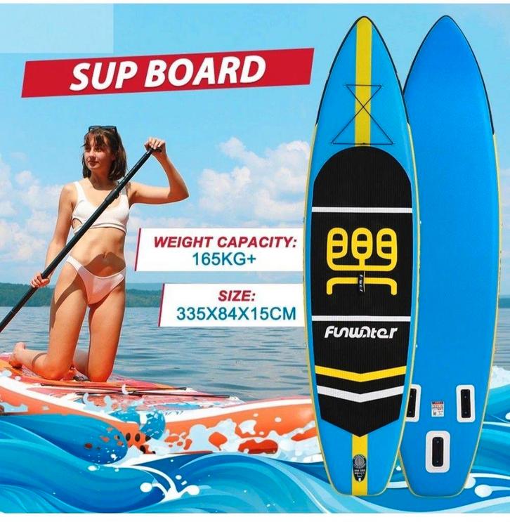Opblaasbare Sup Board Peddle Board, Watersport en Boten, Suppen, Nieuw, Ophalen
