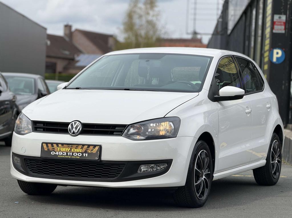 Volkswagen Polo Polo 1.2i*NAVI*BT*AUX*CLIMA* Garantie 12 Moi, Auto's, Euro 5, Gebruikt, Zwart, 1198 cc