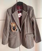 Nieuwe W-Lab Blazer Bear Onesize TU, Kleding | Dames, Maat 38/40 (M), Bruin, Nieuw, Ophalen of Verzenden