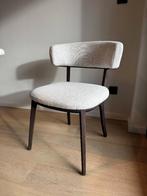 Eetkamerstoel Juntoo x6, Huis en Inrichting, Stoelen, Ophalen, Bruin, Zo goed als nieuw, Stof