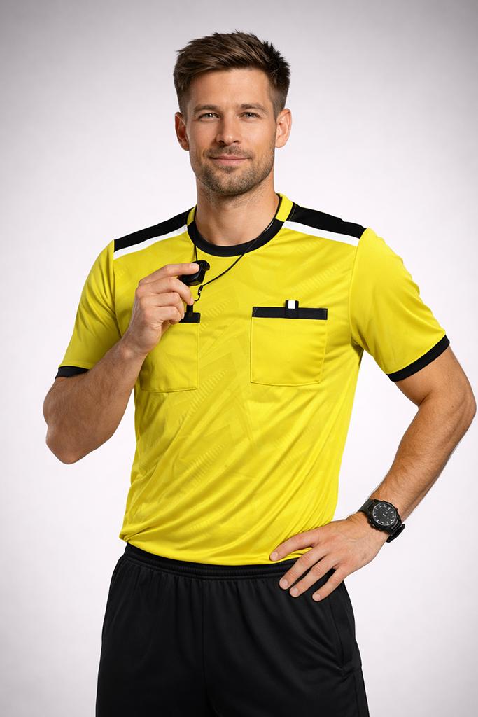 scheidsrechter uitrustingen, Sport en Fitness, Voetbal, Nieuw, Set, Maat L, Ophalen