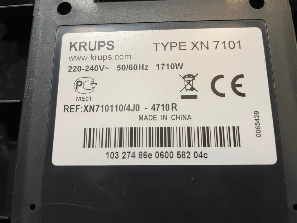 Gratis : stuurmodule Nespresso Krups XN 7101, Ophalen, Gebruikt, Espresso apparaat, Koffiepads en cups