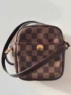 Louis Vuitton crossbody Tas Damier Ebene Rift, Ophalen of Verzenden, Zo goed als nieuw, Bruin, Schoudertasje