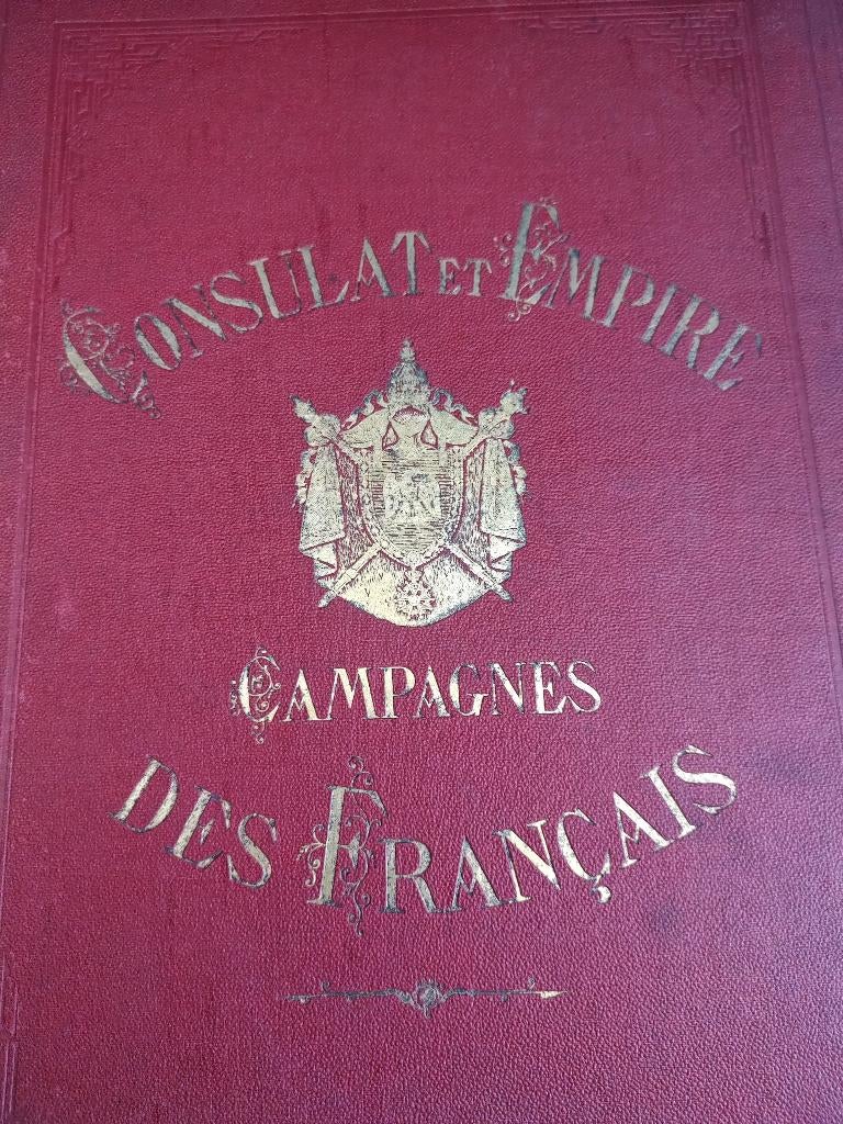 Franse boek Campagnes de Consulat/Empire, Collections, Objets militaires | Général, Envoi