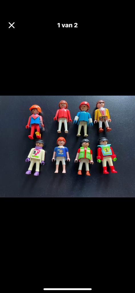 8 vintage figuren Playmobil voor €8, Ophalen, Gebruikt, Los Playmobil