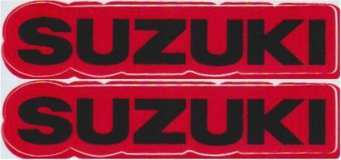 Suzuki sticker set #10, Motoren, Accessoires | Stickers, Verzenden