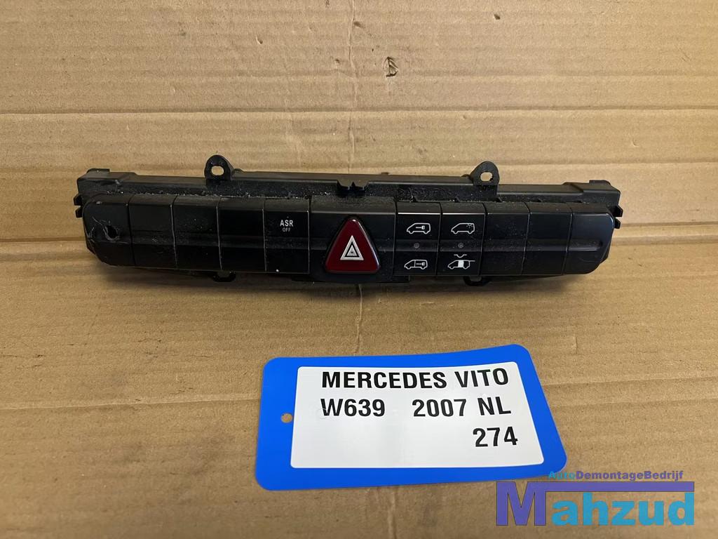 MERCEDES VITO W639 alarm deurvergrendeling schakelaar 2003-2, Auto-onderdelen, Dashboard en Schakelaars, Gebruikt, Mercedes-Benz AG