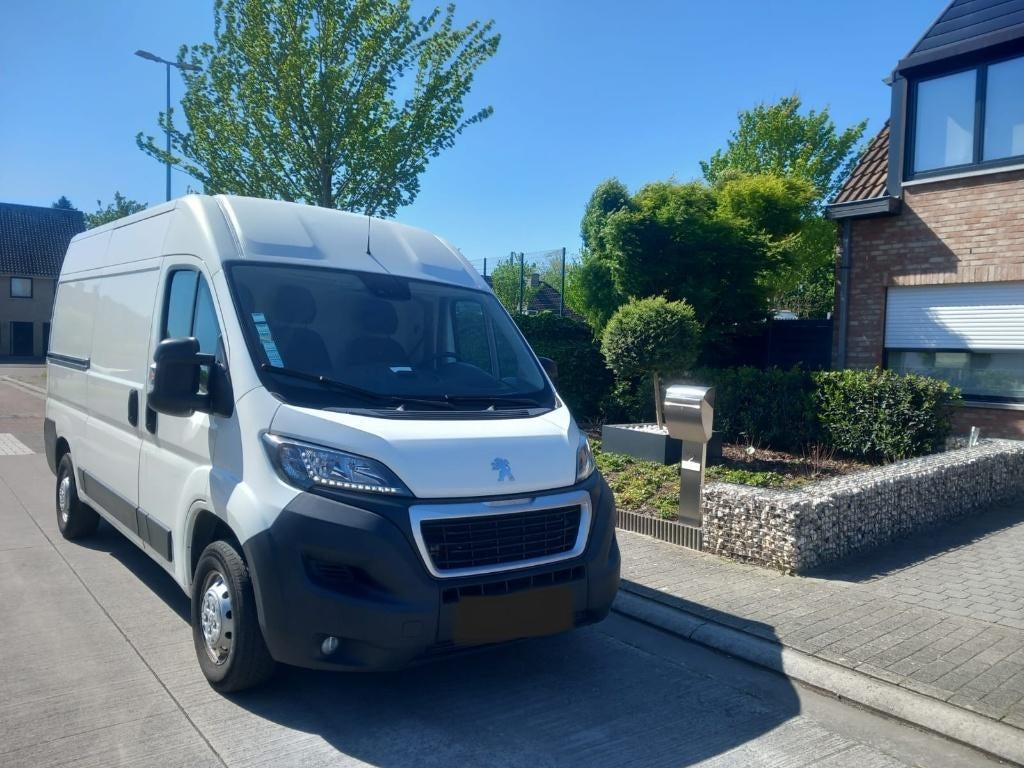 Peugeot boxer L2H2 BLUE 2.2 HDI, Auto's, Voorwielaandrijving, 4 deurs, Stof, USB