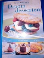 boek droomdesserten, Ophalen of Verzenden, Zo goed als nieuw, Europa, Taart, Gebak en Desserts