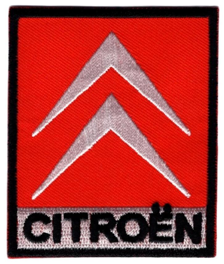Citroën stoffen opstrijk patch embleem #2, Verzamelen, Automerken, Motoren en Formule 1, Nieuw, Verzenden