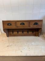 Knappe TEAK houten spiegel, Enlèvement, Comme neuf