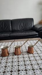 Koperen Turkse koffiepotten (per stuk voor 10 euro), Ophalen of Verzenden