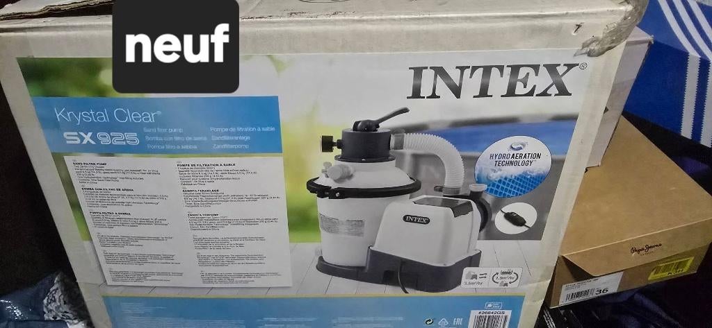 zwembadaccessoires: 2x filterpomp, scherm, zonnebrandcrème,, Tuin en Terras, Zwembad-toebehoren, Zo goed als nieuw, Zwembadpomp