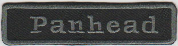 Harley Davidson Panhead stoffen opstrijk patch embleem #2, Motoren, Accessoires | Overige, Nieuw, Verzenden