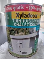 Teinture à bois opaque (3 litres) + 20 % gratuit, Neuf, Moins de 5 litres, Enlèvement, Blanc