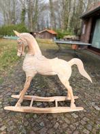 Grand cheval à bascule décoratif en bois, Enlèvement