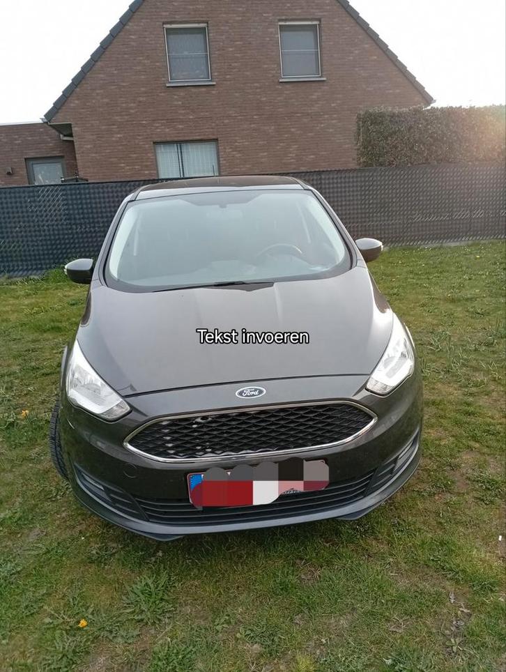 Ford c max 2017 137000 km goede staat!, Autos, Ford, C-Max, Attache-remorque, Diesel, Euro 6, 5 portes, Boîte manuelle, Argent ou Gris