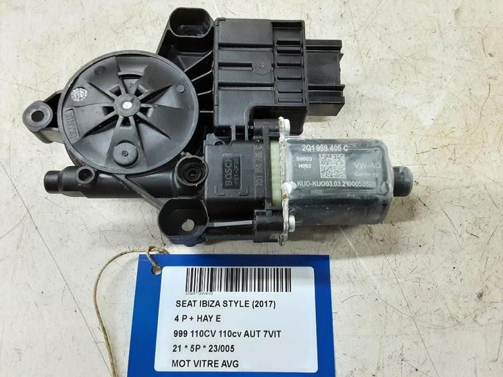 MOTEUR LEVE VITRE ELECTRIQUE AVANT GAUCHE Ibiza V (KJB), Autos : Pièces & Accessoires, Carrosserie & Tôlerie, Seat, Avant, Gauche