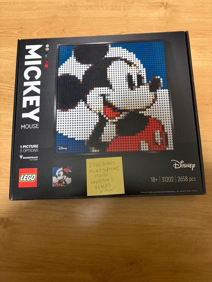 LEGO 31202 Disney's Mickey Mouse - nieuw ongeopend, Kinderen en Baby's, Speelgoed | Duplo en Lego, Nieuw, Lego, Ophalen of Verzenden