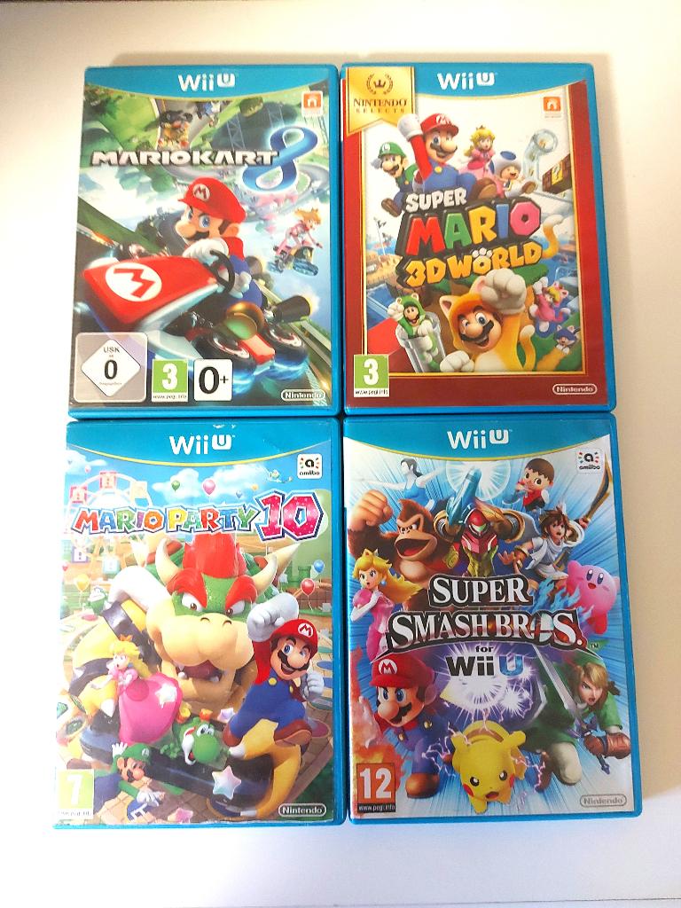 4 Jeux Nintendo Wii U, Consoles de jeu & Jeux vidéo, Jeux | Nintendo Wii U, Online, Enlèvement ou Envoi, Aventure et Action, Comme neuf