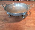 Plat de service en étain