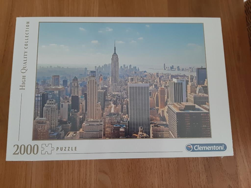 Nieuwe gesealde Clementoni puzzel 200 stuks New York City, Ophalen of Verzenden, Meer dan 1500 stukjes, Nieuw, Legpuzzel