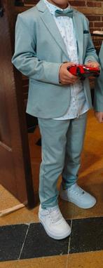 Mintgroen kostuum maat 122/128 (vormsel,...), Kinderen en Baby's, Ophalen, Overige typen, WE, Zo goed als nieuw