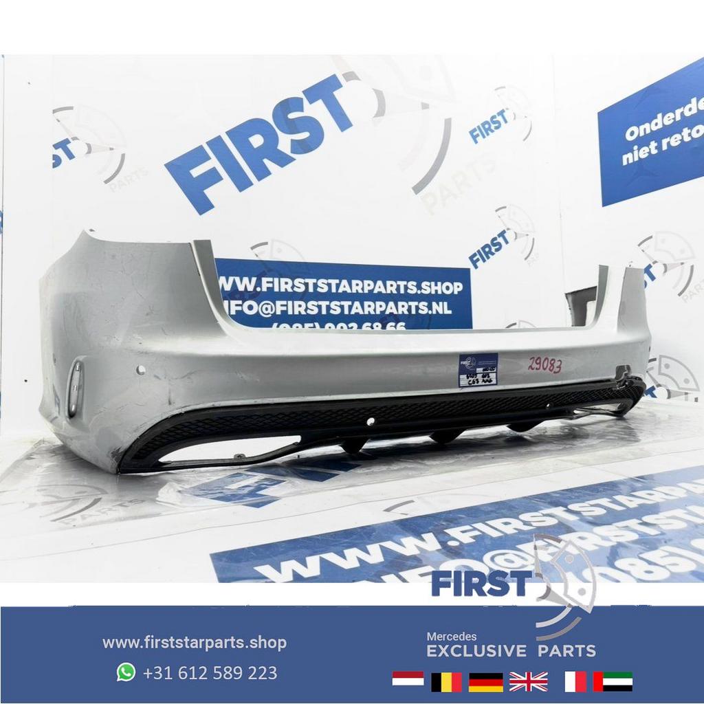 S205 AMG ACHTERBUMPER W205 ESTATE WIT ZWART GRIJS Mercedes C, Gebruikt, -, Ophalen of Verzenden, Achter