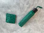 Nieuwe paraplu met bijhorend tasje, Handtassen en Accessoires, Ophalen of Verzenden, Nieuw, Groen