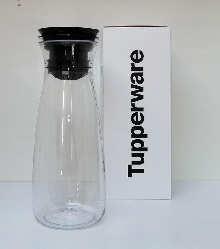 Tupperware™ « Karafe - Hydrolife 360° Clear » zwart, Huis en Inrichting, Keuken | Tupperware, Nieuw, Bak of Kom, Verzenden