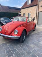 VW COX CABRIO 1970, Autos, Volkswagen, Rouge, Achat, Cabriolet, Boîte manuelle