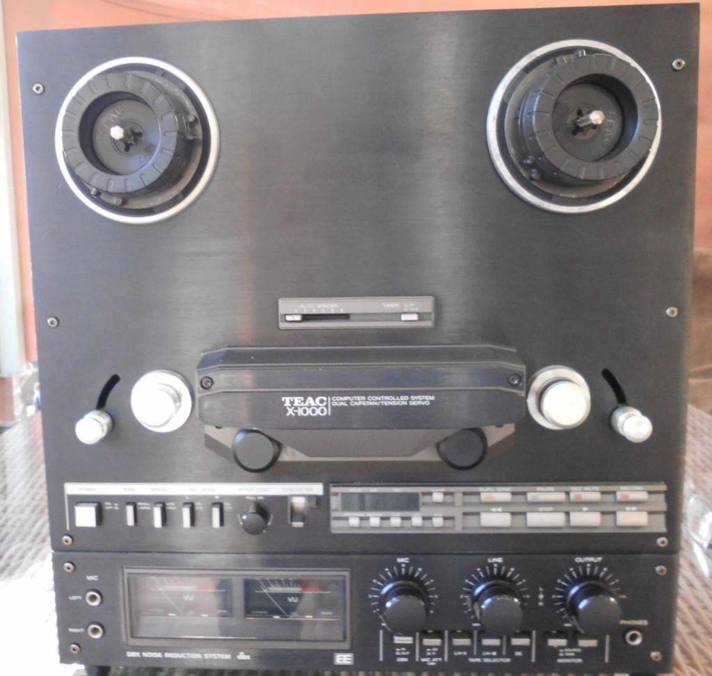 Teac X-1000 met dbx systeem, Ophalen, Bandrecorder
