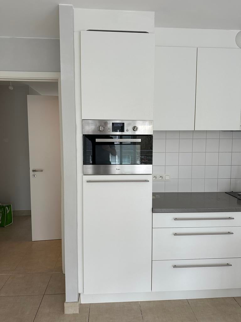 Combi Four + micro-ondes 2800W - Whirlpool AMW 799 IX, Gebruikt, Microgolffunctie, Oven met grill, Inbouw