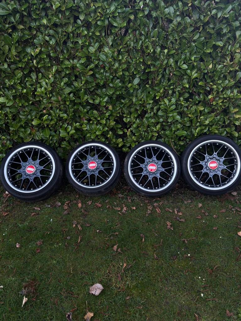 Jantes BBS rs2 18p 5x114.3/5x120, Autos : Pièces & Accessoires, Pneus & Jantes, Pneus et Jantes, Pneus été, 18 pouces, Véhicule de tourisme