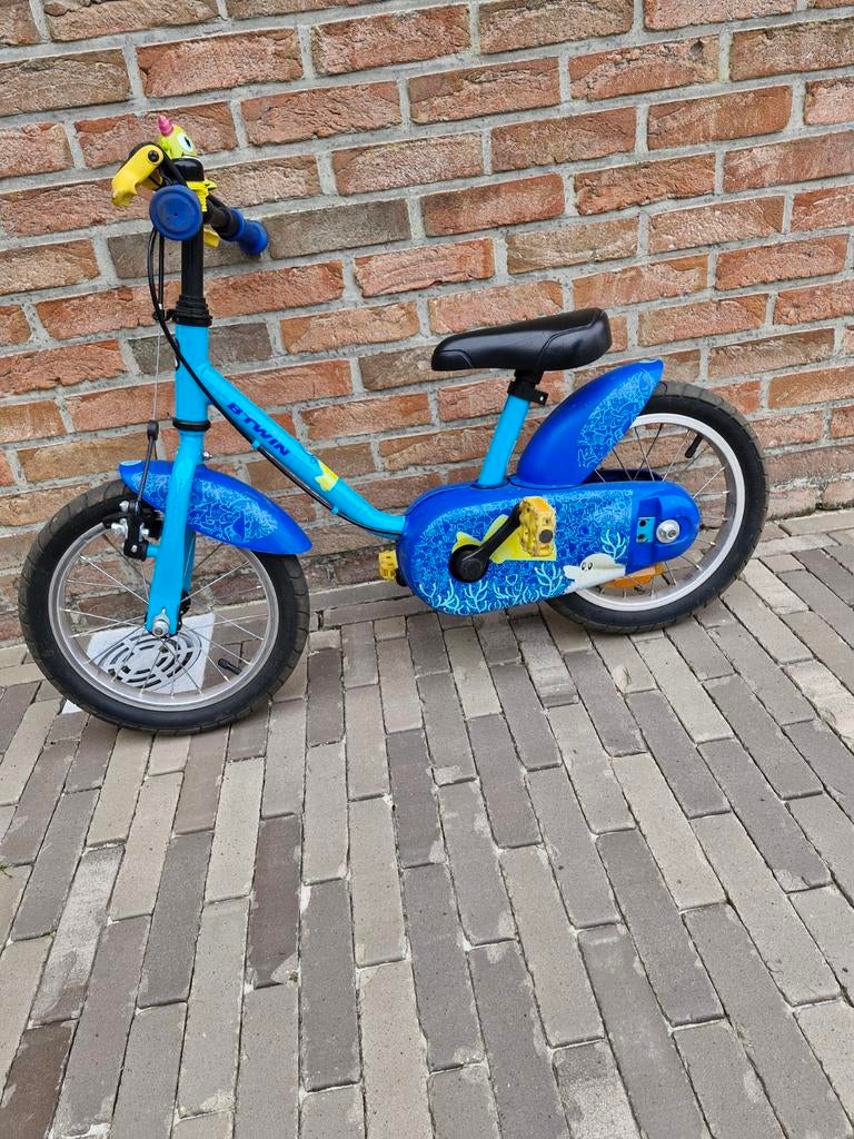 Kinderfiets Btwin, Ophalen
