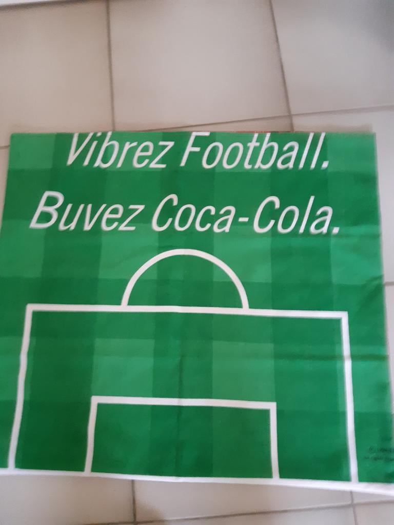 Taie d'oreiller Coca-Cola, Maison & Meubles, Enlèvement ou Envoi, Utilisé, Une personne, Drap-housse ou Taie d'oreiller