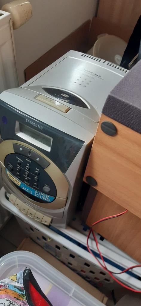 Klassieke radio met cd-speler., TV, Hi-fi & Vidéo, Chaîne Hi-fi, Enlèvement, Lecteur CD