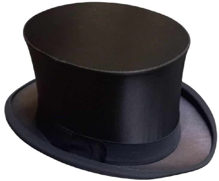 Aleisa hoge bruine hoed., Hoed, B, Ophalen of Verzenden, Gedragen