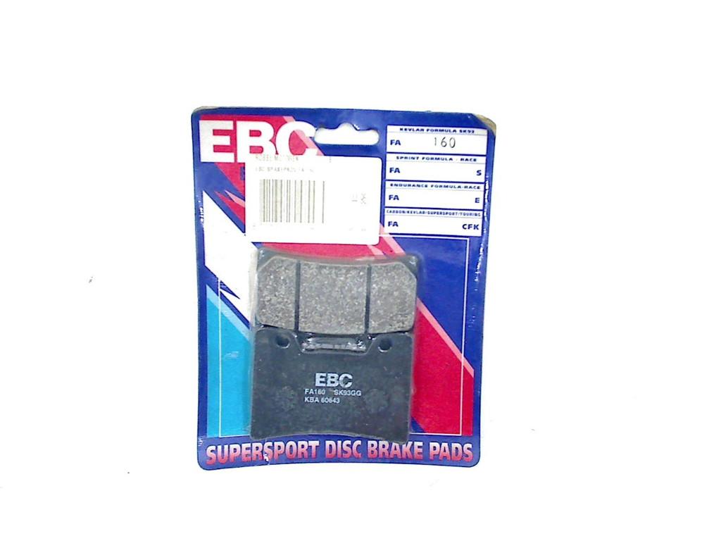 PLAQUETTES DE FREIN AVANT Yamaha Vmax (01-1970/-) (FA160), Motos, Dhr. S. di Majo, Utilisé, Info@cama-motorparts.nl, P.J. Troelstraweg 8 8
3144 CX  MAASSLUIS, NL