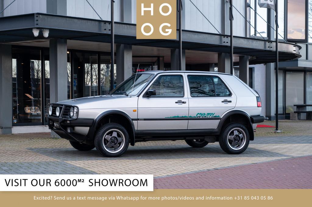 Volkswagen Golf 1.8 Country Syncro (bj 1992), Auto's, Oldtimers, Bedrijf, Te koop, Volkswagen, Benzine, Stadsauto, 5 deurs, Handgeschakeld