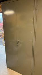‘Militaire’ metalen kast(197x92x44 cm), Ophalen, Gebruikt, Militair, 50 tot 100 cm