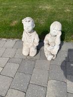 Twee mooie stenen beelden, Tuin en Terras, Ophalen of Verzenden, Zo goed als nieuw
