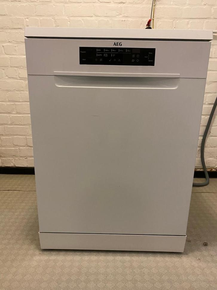 Vaatwasser - AEG, Elektronische apparatuur, Vaatwasmachines, Zo goed als nieuw, Vrijstaand, 85 tot 90 cm, 60 cm of meer, 10 tot 14 liter