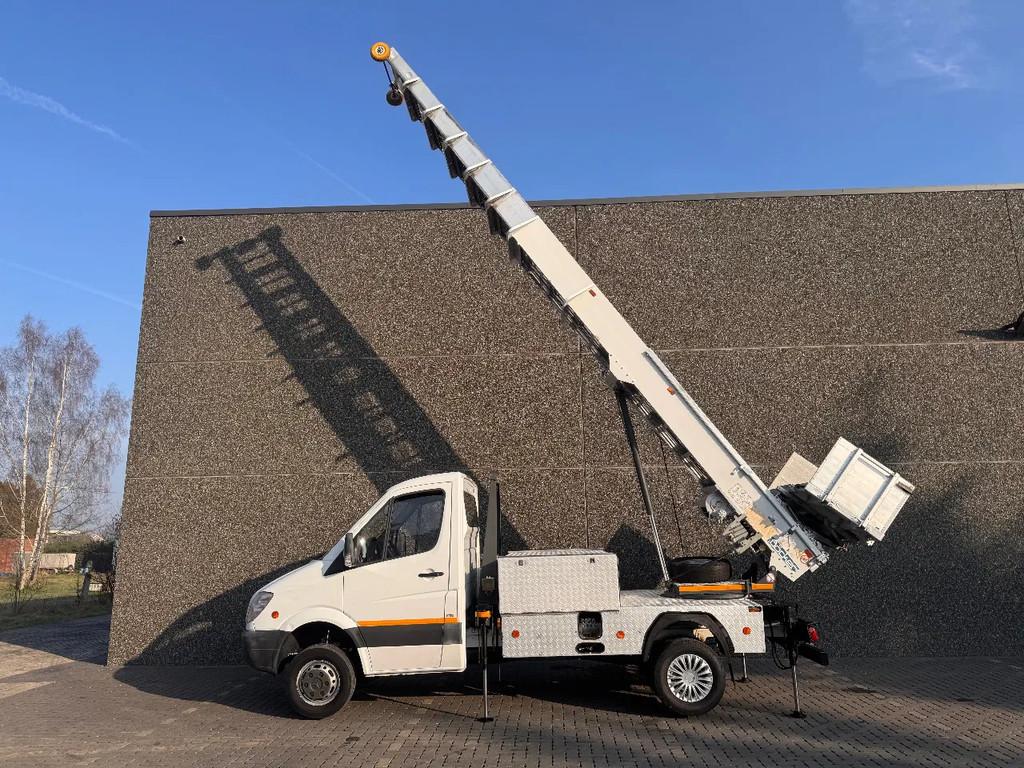 Mercedes-Benz Sprinter 515 A/C Böcker HL30/2-8LH 3150hrs, Auto's, Gebruikt, Overige brandstoffen, Mercedes-Benz, Bedrijf