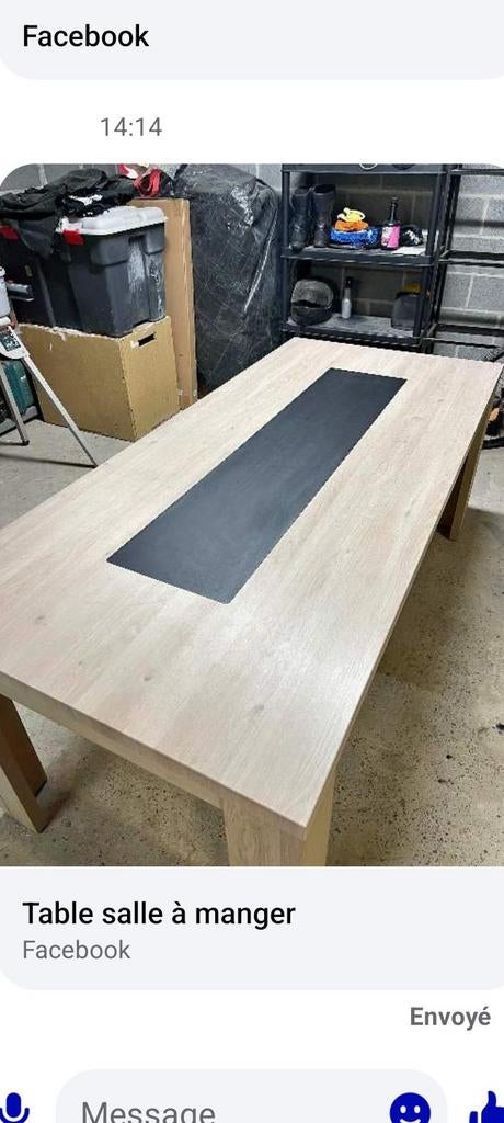 Table salle manger, Ophalen