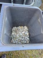 Gratis een klein aantal kilo's carrara keien, Ophalen, Gebruikt, Wit, Kei