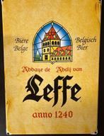 Panneau en émail Leffe, Collections, Enlèvement ou Envoi, Comme neuf, Panneau publicitaire